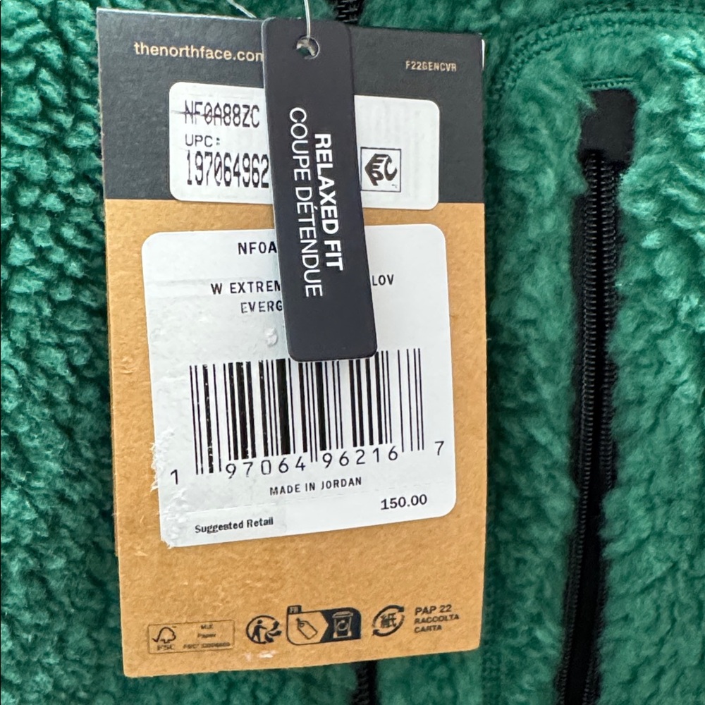 The North Face TNF Women’s Extreme Pile 2 Pullover NWT XXL - Picture 12 of 14